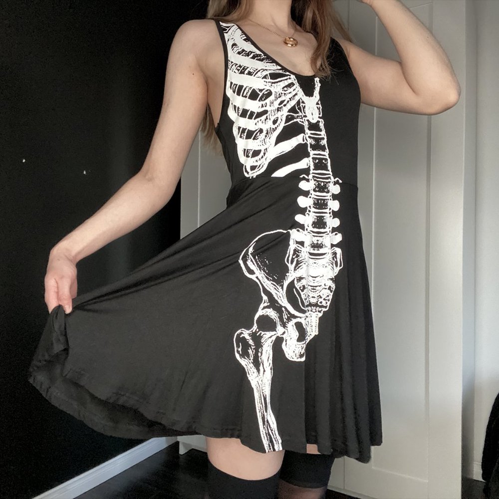 3 for 25 Iron Fist Wishbone Skater Dress Size Small